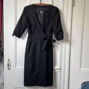 J Crew dark gray suit dress - size 2